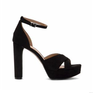 Jessica Simpson Black Platform Heels